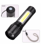 900 Lumen Led Rechargeable Handheld Flashlight torch Built-in Battery With USB Charger 3 Modes