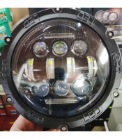 Fog Lights 7'' Round  ΕΞΩΤΕΡΙΚΟΣ ΠΡΟΒΟΛΕΑΣ 7'', 85w, JEEP και LAND ROVER, COMBO, ΚΑΙ ANGEL EYESHEADLIGHT