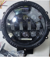 Fog Lights 7'' Round  ΕΞΩΤΕΡΙΚΟΣ ΠΡΟΒΟΛΕΑΣ 7'', 85w, JEEP και LAND ROVER, COMBO, ΚΑΙ ANGEL EYESHEADLIGHT