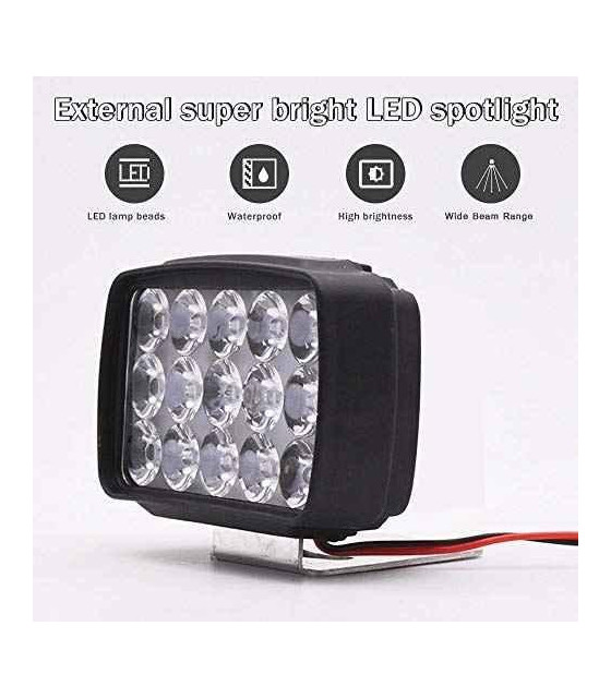 45w 3Row  ΑΔΙΑΒΡΟΧΟΣ ΠΡΟΒΟΛΕΑΣ LED 45W 12 - 24 vDC 3RowHEADLIGHT