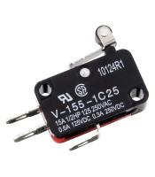 VM-05S-05-CO ΤΕΡΜΑΤΙΚΟ MICROSWITCH ΜΕΣΑΙΟ ΜΕ ΕΛΑΣΜΑ ΚΑΙ ΡΟΔΑΚΙΔΙΑΚΟΠΤΕΣ