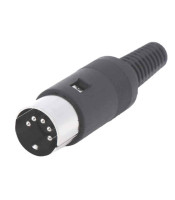 DI 6700 ΒΥΣΜΑ DIN ΑΡΣΕΝΙΚΟ DI 6700 5 PINS ΚΑΛΩΔΙΟΥCONNECTOR ΗΧΟΥ