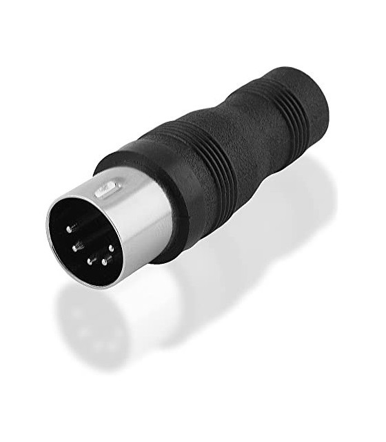 5 pol. Din Plug to 6.3mm Stereo Jack Audio Adaptor