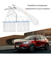 Common Rail Tool Kit Injector Fuel Return Flow Measure Tools 6 Cylinder Diesel Injector Flow Test Meter Adaptor