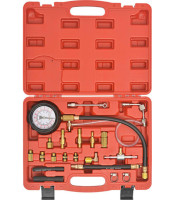 Тестер за измерване на налягането на горивото. Комплект инструменти за тестване на манометър за впръскване на масло при изгаряне