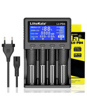 Liitokala Lii-PD4 Smart Battery Charger LCD Display 4 Slot Battery Quick Charger for 18650 26650 21700 Lithium-battery