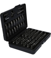 Set of 100 bit heads in a practical carrying case