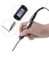 Soldering iron with temperature control