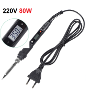 Soldering iron with temperature control