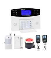 Wireless 433MHz Home Burglar Security SIM SMS GSM Alarm System PIR Detector Door Sensor