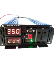 digital display 1500W Pure Sine Wave Inverter DC 12V to AC 230V 50HZ Power Supply