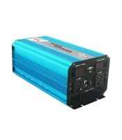 цифров дисплей 2000W инвертор с чиста синусоида DC 12V към AC 230V 50HZ захранване