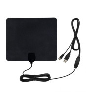 Indoor Digital TV Flat Antenna Amplifier Mini DVB-T / T2 Aerial