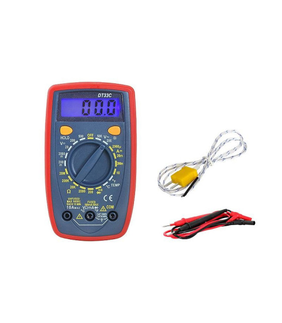 Digital Multimeter DT33d with Backlightdt33d