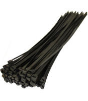 CV-385 BLACK ΔΕΜΑΤΙΚΑ 80 ΤΕΜ CABLE TIES 385X4.8mm ΜΑΥΡΑΔΕΜΑΤΙΚΑ - ΣΠΙΡΑΛ - ΒΑΣΕΙΣ