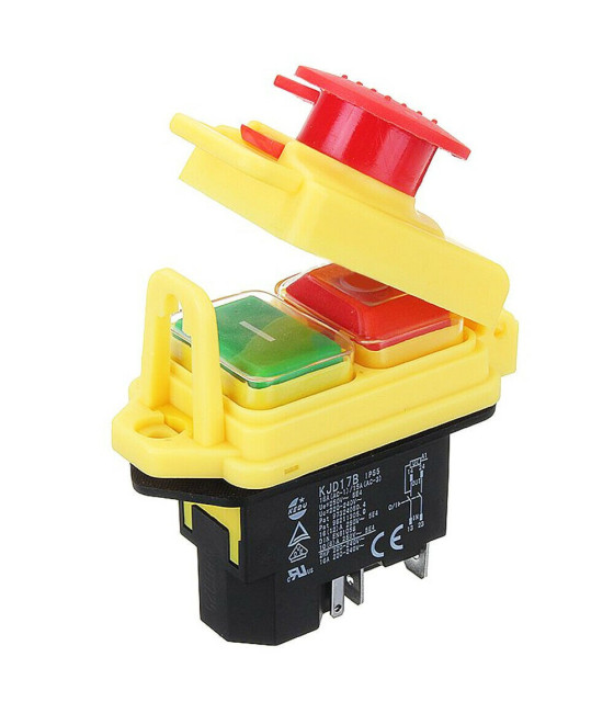 ELECTROMAGNETIC SWITCH 0-1 16A +STOP+CAP KJD17B-GFKJD17B-GF KEDU