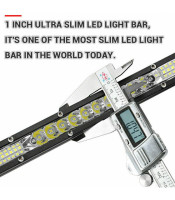 ΛΕΠΤΟΣ ΑΔΙΑΒΡΟΧΟΣ LED LIGHT BAR 180W 12 - 24 VDC COMBO