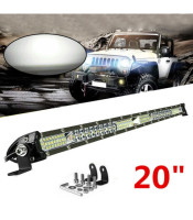 ΛΕΠΤΟΣ ΑΔΙΑΒΡΟΧΟΣ LED LIGHT BAR 180W 12 - 24 VDC COMBO