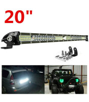 ΛΕΠΤΟΣ ΑΔΙΑΒΡΟΧΟΣ LED LIGHT BAR 180W 12 - 24 VDC COMBO