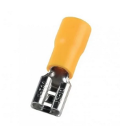 SLIDE CABLE LUG INSULATED FEMALE YELLOW 9.5 F5-9.5V/1.2 CHSF5-9.5V