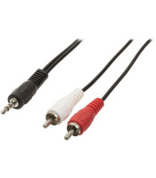 RCA to 3.5mm headphone jack cable - 2.5m Length22063