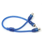 1-Male to 2-Female RCA Y-Adapter (1 FT) Cable (SKARRCA-1M2F)RCA1M-2F