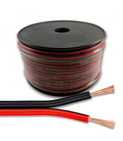 SPEAKER CABLE 2X2.00mm red black022091 R/B