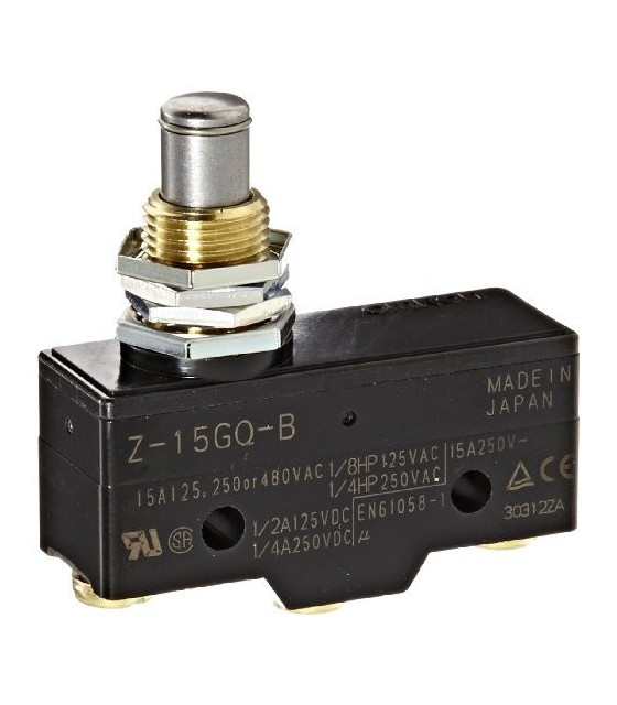 LIMIT SWITCH 15A 125/250VAC Z-15GQ-B (1307)Z-15GQ-B ASIAON