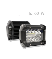 ΑΔΙΑΒΡΟΧΟ LED LIGHT BAR 60W 12 - 24 VDC ΔΙΑΣΠΟΡΑΣ, combo