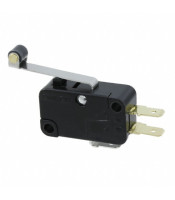 Microswitch lever with roller, SPDT, 10A / 250VAC, 28x10.3x16mmVM-0...