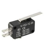 Микропревключвател с лост SPDT 16A/250VAC 10A/30VDC ON-(ON)