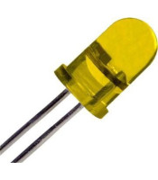 LED 5mm YELLOW LED 5MM ΚΙΤΡΙΝΟΓΕΦΥΡΕΣ - ΔΙΟΔΟΙ