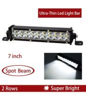 SLIM ΠΡΟΒΟΛΕΑΣ LED LIGHT BAR 60W, ΔΥΟ ΣΕΙΡΩΝA