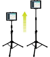 Floor Stand with Tripod Base, Height Adjustable with Telescoping Po...