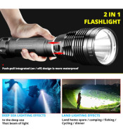 CREE XH-P90 Ultra Bright Underwater 100m Scuba LED Diving Flashligh...