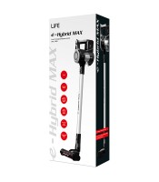 ΗΛΕΚΤΡΙΚΗ ΣΚΟΥΠΑ STICK 120W ΕΠΑΝΑΦΟΡΤΙΖΟΜΕΝΗ LIFE E-HYBRID MAXA