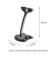 Qoltec Stand for barcode scanners