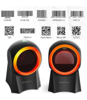 Qoltec Wired desktop barcode scanner 1D | 2D