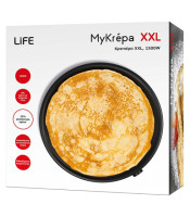 ΚΡΕΠΙΕΡΑ 1500W 37cm LIFE MyKrepa XXL