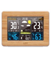 weather station 5.7" LIFE Rainforest BAMBOO EDITION