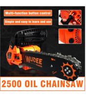 WUDEE 2500 Gosaline Chain saw Powered Small Size And Lighter 700W 25cc