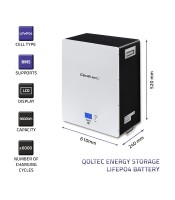 Съхранение на енергия LiFePO4 батерия, 9.6kWh, 48V