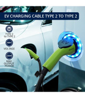 EV Charging Cable Straight Up to 16 AMP Type 2