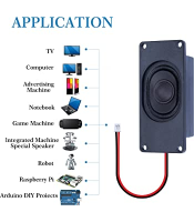 ΑΝΤΑΛΛΑΚΤΙΚΟ ΜΕΓΑΦΩΝΟ ΓΙΑ ΤΗΛΕΟΡΑΣΕΙΣ 5W 8Ω 16*8*5,7cmTV SPEAKER NO...