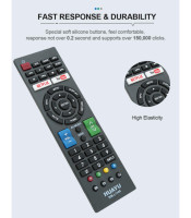 Remote for Sharp AQUOS TV GB004WJSA GB005WJSA GA890WJSA GB105WJSA