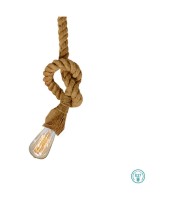 Осветително въже Висулка Лампа в кънтри стил Шнур Ретро осветителен кабел Индустриална висяща лампа Таван e27