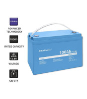 LiFePO4 lithium iron phosphate battery | 12.8V | 100Ah | 1280Wh | BMS