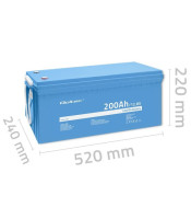 copy of Qoltec LiFePO4 литиево-желязо-фосфатна батерия | 12.8V | 100Ah | 1280Wh