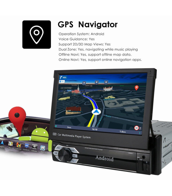 MULTIMEDIA GPS, BLUETOOTH TV/MP4/MP3/USB/SD/AUX/MIC/REAR CAMMCX-170...