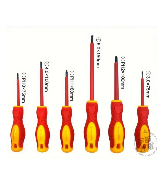 Cr-V Blade 1000V Insulated Screwdriver